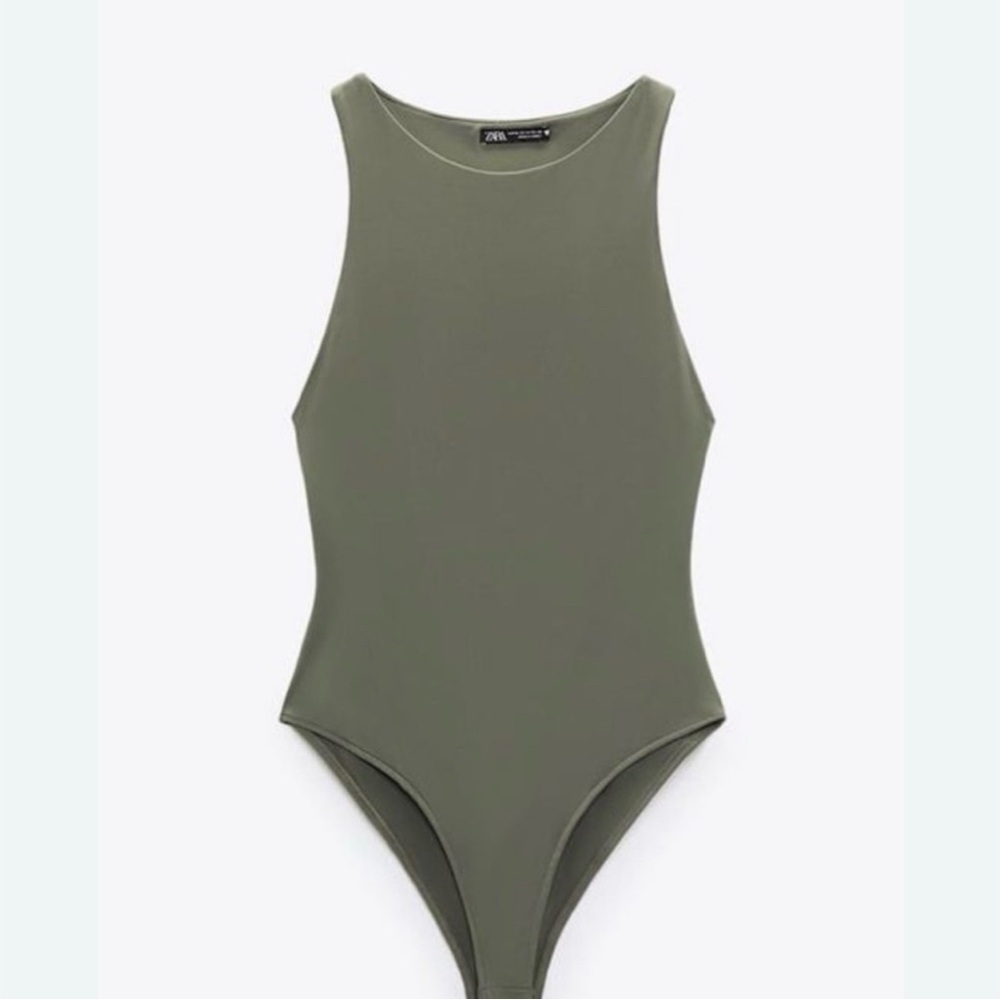 Zara Green Bodysuit